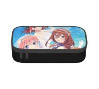 YINGD Pencil Case The Quintessential Quintuplets Stationery Bag Pen Holder Large Capacity Office Supplies Cute Cosmetic Pouch Stationery Boys