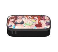 YINGD Pencil Case The Quintessential Quintuplets Stationery Bag Pen Holder Large Capacity Office Supplies Cute Cosmetic Pouch Stationery Boys