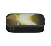 YINGD Pencil case Tinkerbell Anime Stationery Bag Pen Holder Large Capacity for Students Cute Simple Makeup Pouch Stationery School School uni