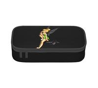 YINGD Pencil case Tinkerbell Anime Stationery Bag Pen Holder Large Capacity Student Use Cute Simple Cosmetic Pouch Unisex r71