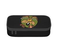 YINGD Pencil case Wile E. Coyote Anime Stationery Bag Pen Holder Large Capacity Student use Cute Simple Makeup Pouch School School Unisex Goods cha