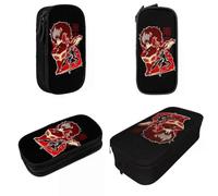 YINGD Personas The Phantom Thieves of Hearts Leader Pencil Cases Pen Holder Bag Girls Boys Big Capacity Office Gift Pencilcases