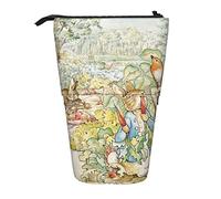 YINGD Peter Rabbit Pencil Case Expandable Peanuts Organizer Bags Retractable Pen Case Cute Large Capacity Boy Girl Stationery Pouch Lightweight for School Office f120