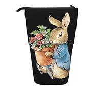 YINGD Peter Rabbit Pencil Case Expandable Peanuts Organizer Bags Retractable Pen Case Cute Large Capacity Boy Girl Stationery Pouch Lightweight for School Office ci111