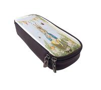 YINGD Peter Rabbit Pencil Case Waterproof Zippered Pouch for Pens Pencils & Small Items