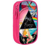 YINGD Pink Rainbow Floyd Pencil Pouch Cute Pencil Case Office College School Student Large Storage Zipper Pouch