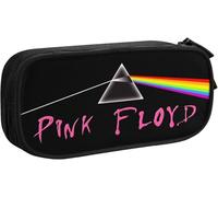 YINGD Pink Rainbow Floyd Pencil Pouch Cute Pencil Case Office College School Student Large Storage Zipper Pouch