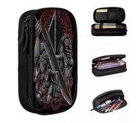 YINGD Pyramid HeHorror Silent Hill Pencil Case Creative Pen Box Bags Girls Boys Big Capacity School Supplies Gift Pencil Pouch