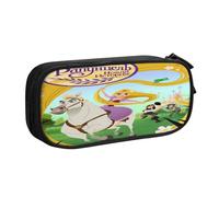 YINGD Rapunzel's Tangled Adventure Pencil Case Vibrant Color Options - Smooth Zipper & Lightweight Fabric for Kids, Teens, Adults