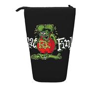 YINGD Rat Fink Pencil Case Expandable Peanuts Organizer Bags Retractable Pen Case Cute Large Capacity Boy Girl Stationery Pouch Lightweight for School Office SH25