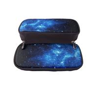 YINGD Rebels of The Cosmos Pencil Case Durable PU Leather Pen Case with Multi-Pockets for Artists & Students