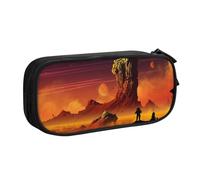 YINGD Rebels of The Cosmos Pencil Case for Busy Professionals - Sleek Design with 5 Pen Slots & Hidden Pocket (Custom Logo)