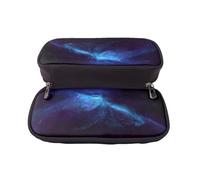 YINGD Rebels of The Cosmos Pencil Case Stylish Leather Bag with Multi-Compartment Design for Organization