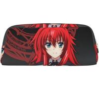 YINGD Rias Highschool DxD Anime Zipper Pencil case Large-Capacity Stationery Bag Suitable for School Office Boys and Girls