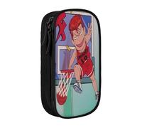 YINGD S-lam D-UNK Pencil Case Classic Anime Pen Box Bags Student Big Capacity Office Zipper Pencilcases