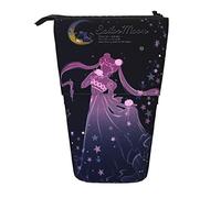 YINGD Sailor Moon Pencil Case Expandable Peanuts Organizer Bags Retractable Cute Large Capacity Boy Girl Stationery Pouch Lightweight for School Office cv41