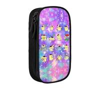 YINGD Sanrio Pompompurin Pencil Case, Multipurpose Pencase,Large Capacity Durable Pencil Pouch Storage Pen Bag Organizer Stationery
