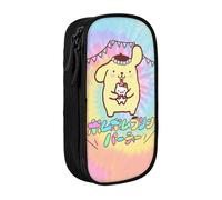 YINGD Sanrio Pompompurin Pencil Case, Multipurpose Pencase,Large Capacity Durable Pencil Pouch Storage Pen Bag Organizer Stationery