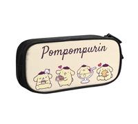 YINGD Sanrio Pompompurin Pencil Case, Multipurpose Pencase,Large Capacity Durable Pencil Pouch Storage Pen Bag Organizer Stationery