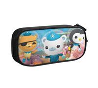 YINGD Sea The Octonauts Pencil Case Large Capacity Pencilcase Double-Layer Pen Bag School Stationery Pouch Organizer Office Supplies for Kids Adult