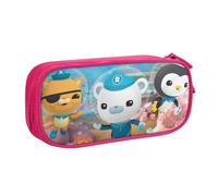 YINGD Sea The Octonauts Pencil Case Large Capacity Pencilcase Double-Layer Pen Bag School Stationery Pouch Organizer Office Supplies for Kids Adult