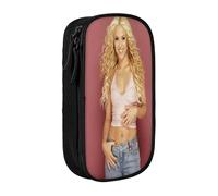 YINGD Shakira Pencil Case with Elastic Band Holder - Secure Pen Storage for Running, Hiking, Commuting (Polyester)