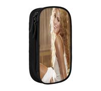 YINGD Shakira Pencil Case with Magnetic Closure - Quick-Access Design for Pens, Sticky Notes, Paper Clips