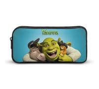 YINGD Shrek Donkey Cat Pencil Case Student Pen Bag Storage Organizer Pencil Case Stationery Bag Office Supplies for Kids and Adult