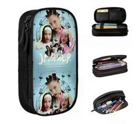 YINGD Singer Emilia Mernes Pencil Cases Fun Latin Music Pen Bags Girl Boy Big Capacity Office Gifts Pencilcases
