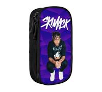 YINGD Ski Mask The Slump God Pencil Case, Multipurpose Pencase,Large Capacity Durable Pencil Pouch Storage Pen Bag Organizer Stationery