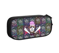 YINGD Ski Mask The Slump God Pencil Case, Multipurpose Pencase,Large Capacity Durable Pencil Pouch Storage Pen Bag Organizer Stationery
