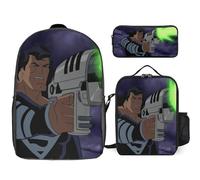 YINGD Sky High The Animated Series Backpack Study Pioneer System Frontier Bookbag with Settler's Lunch