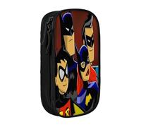 YINGD Sky High The Animated Series Pencil Case for Camping Essentials - Waterproof Oxford Fabric with Zipper for Matches, Pens, Maps