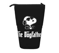 YINGD Snoopy Pencil Case Expandable Peanuts Organizer Bags Retractable Pen Case Cute Large Capacity Boy Girl Stationery Pouch Lightweight for School Office SH2