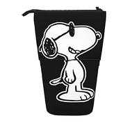 YINGD Snoopy Pencil Case Expandable Peanuts Organizer Bags Retractable Pen Case Cute Large Capacity Boy Girl Stationery Pouch Lightweight for School Office JI144