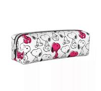 YINGD Snoopy Pencil Cases Stationery Bag Pen Box for Student Large Storage Bag Students School Zipper Stationery