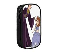 YINGD Sofia The First Pencil Case for Board Games - Compact Storage for Dice, Pens, Scorecards (Travel-Friendly)