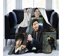 YINGD Song Joong-ki Soft and Comfortable Warm Fleece Blankets Beach Blanket Picnic Blankets Throw Blankets