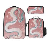 YINGD Spirited Away Backpack Knowledge Seeker Bookbag with Quest Lunch System