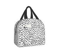 YINGD Spots Lunch Bag Box Lunch Tote Bag Organizer for Women Men Adults Insulated