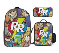 YINGD Squirrel Detective Backpack School Explorer Set Three Piece Discovery Combo