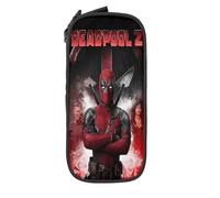 YINGD ss Deadpool Big Capacity Pencil Case, Large Pen Organizer, Back to School Supplies for Kids Girls Boys Student G