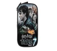 YINGD ss Harry Potter Big Capacity Pencil Case, Large Storage Pencil Pouch Pen Case Bag with Zipper for School College Student Office Supplies Gir