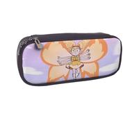 YINGD Star vs. The Forces of Evil Pencil Case Multi-Purpose Leather Pouch for Writing Tools Cosmetics Small Items