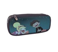 YINGD Star vs. The Forces of Evil Pencil Case Soft PU Leather Bag for Writing Tools & Small Essentials
