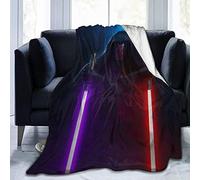 YINGD Star Wars Mandalorian Darth Revan Soft Throwing Flannel Warm Blanket Childrens Antipilling Down Sofa Bed All Season