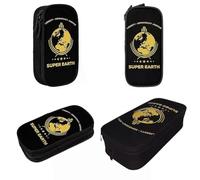 YINGD Super Earth Diving Into Hell Pencil Case Helldivers Game Pencilcases Pen Holder Large Storage Bag School Zipper Stationery