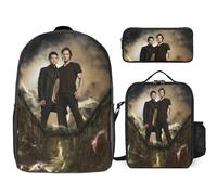 YINGD Super Natural Backpack Success Pack Complete School System with Organized Stationery Hub