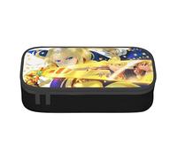 YINGD Sword Art Online Pencil Case Large Capacity Girls Boys Simple Pen Pouch College Students Lightweight Cosmetic Pouch Penc