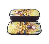 YINGD Sword Art Online Pencil Case Stationery Pouch Kids Students Unisex PU Leather Stain Resistant Durable Large Capacity B63